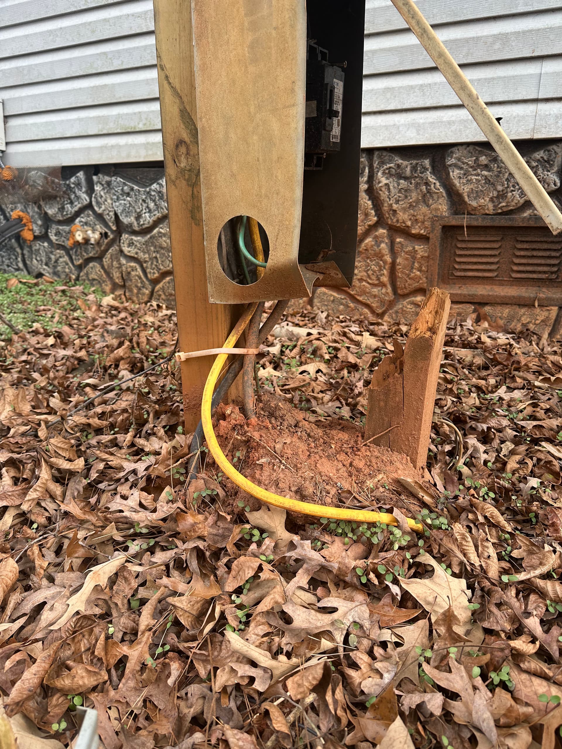 Gallery photos for Outdoor Electrical Setup Upgrade in Homer: Image #1