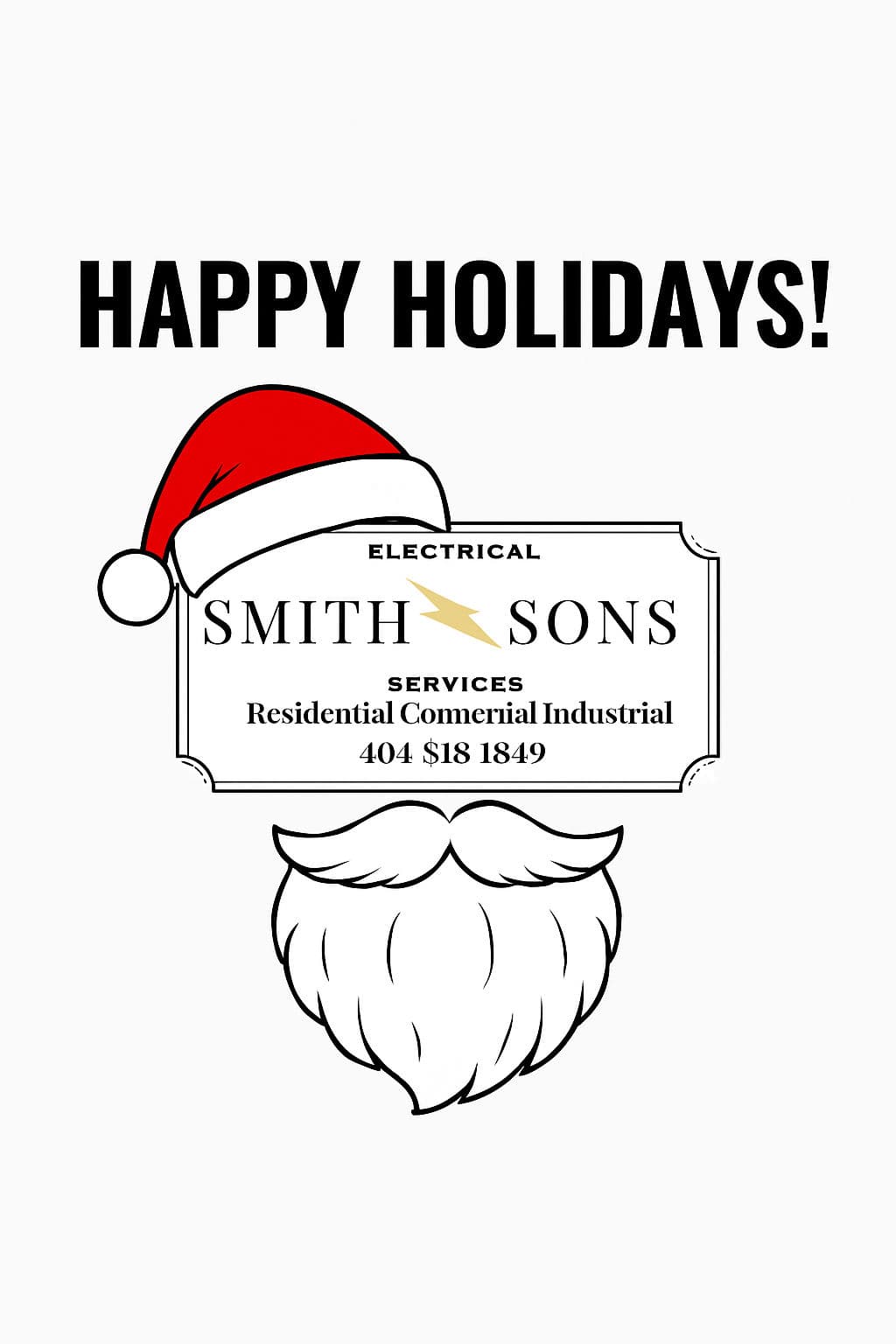 Project Season's Greetings from Smith & Sons Electrical Services image