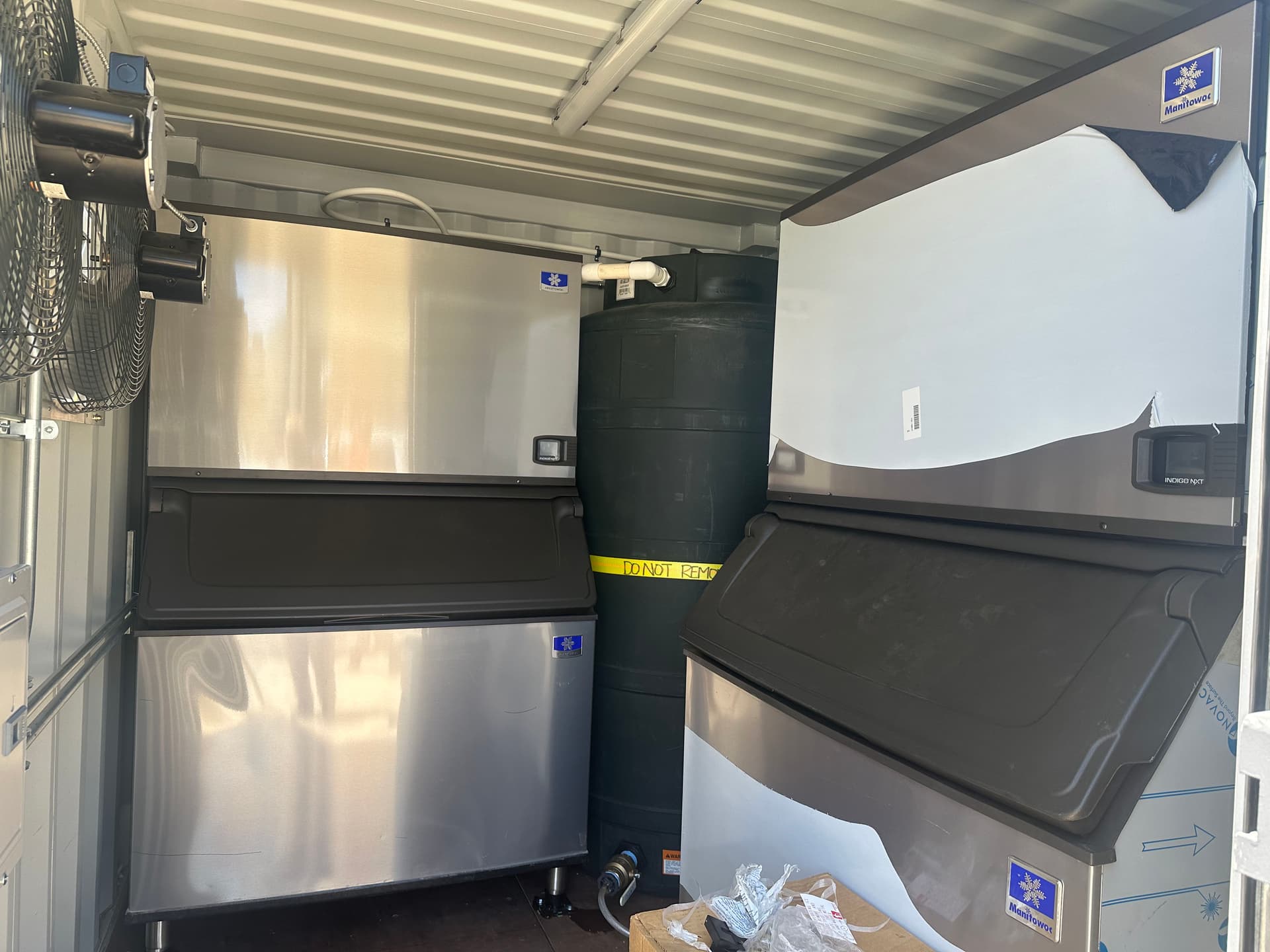 Mobile Ice Unit Electrical Build with Generator Inlets in Maysville GA image