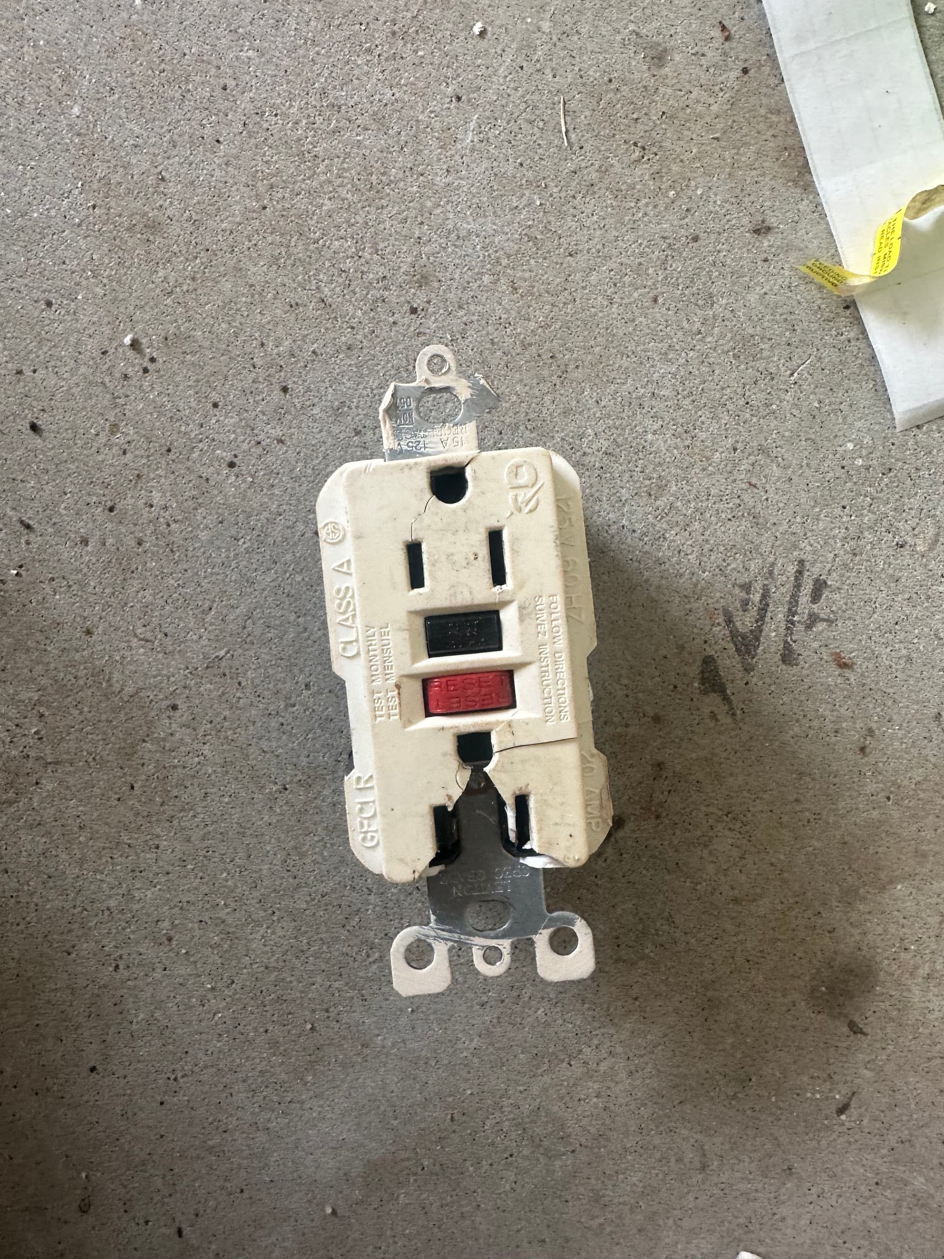 Gallery photos for Tesla Charger Install and Burnt GFCI Replacement in Lawrenceville: Image #2