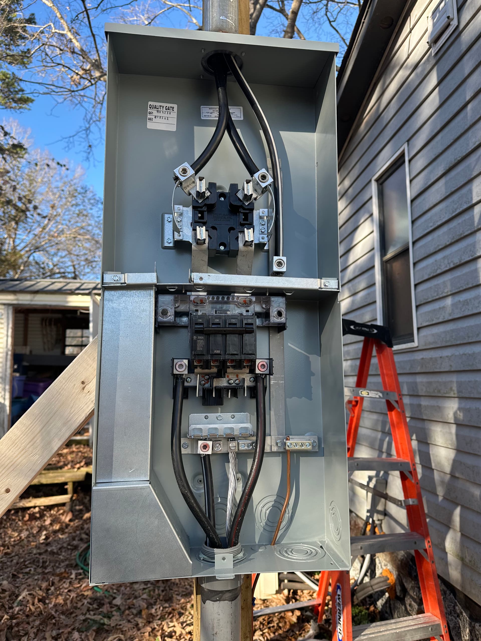 Gallery photos for Outdoor Electrical Setup Upgrade in Homer: Image #3