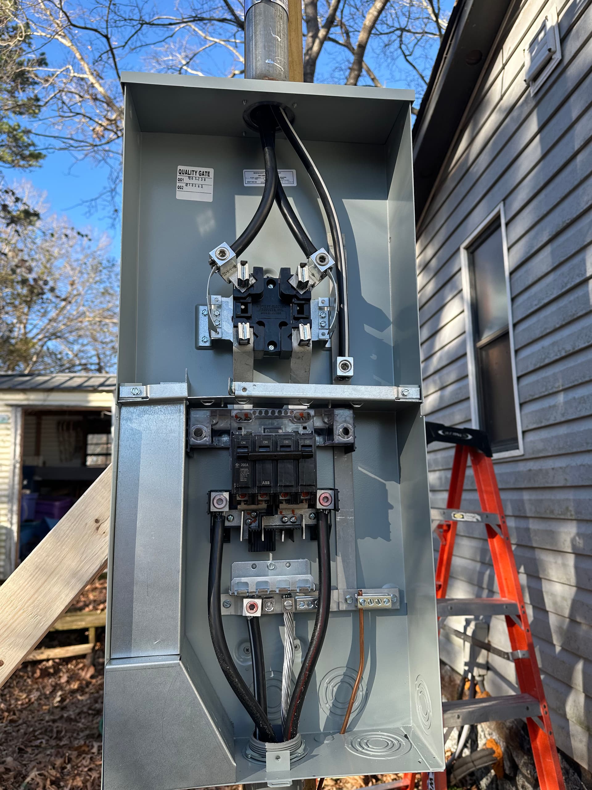 Gallery photos for Outdoor Electrical Setup Upgrade in Homer: Image #4