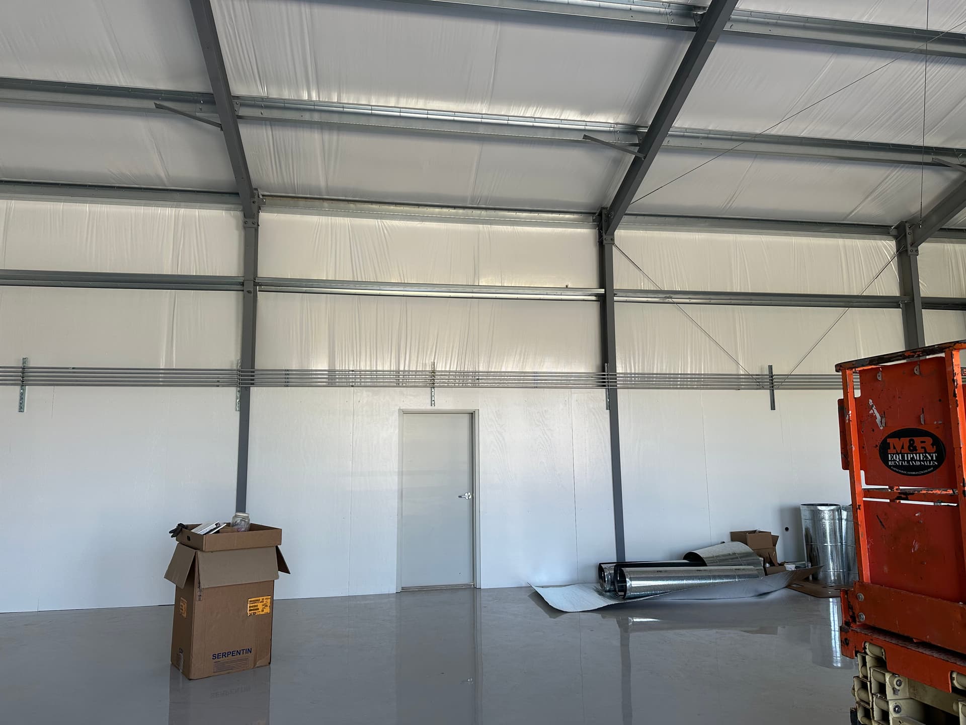 Gallery photos for Installing Electrical Systems in Mayesville's New Shop: Image #2