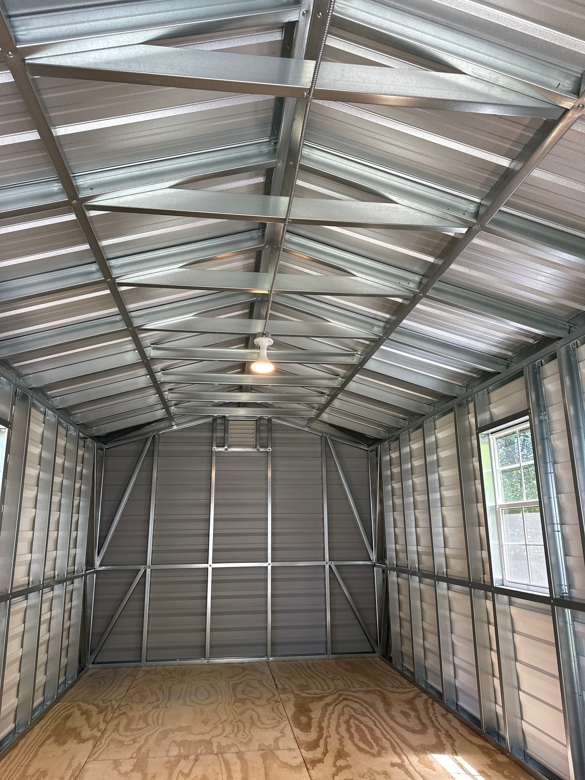 Shed Power Run in Commerce GA - Lights and Tools Ready image