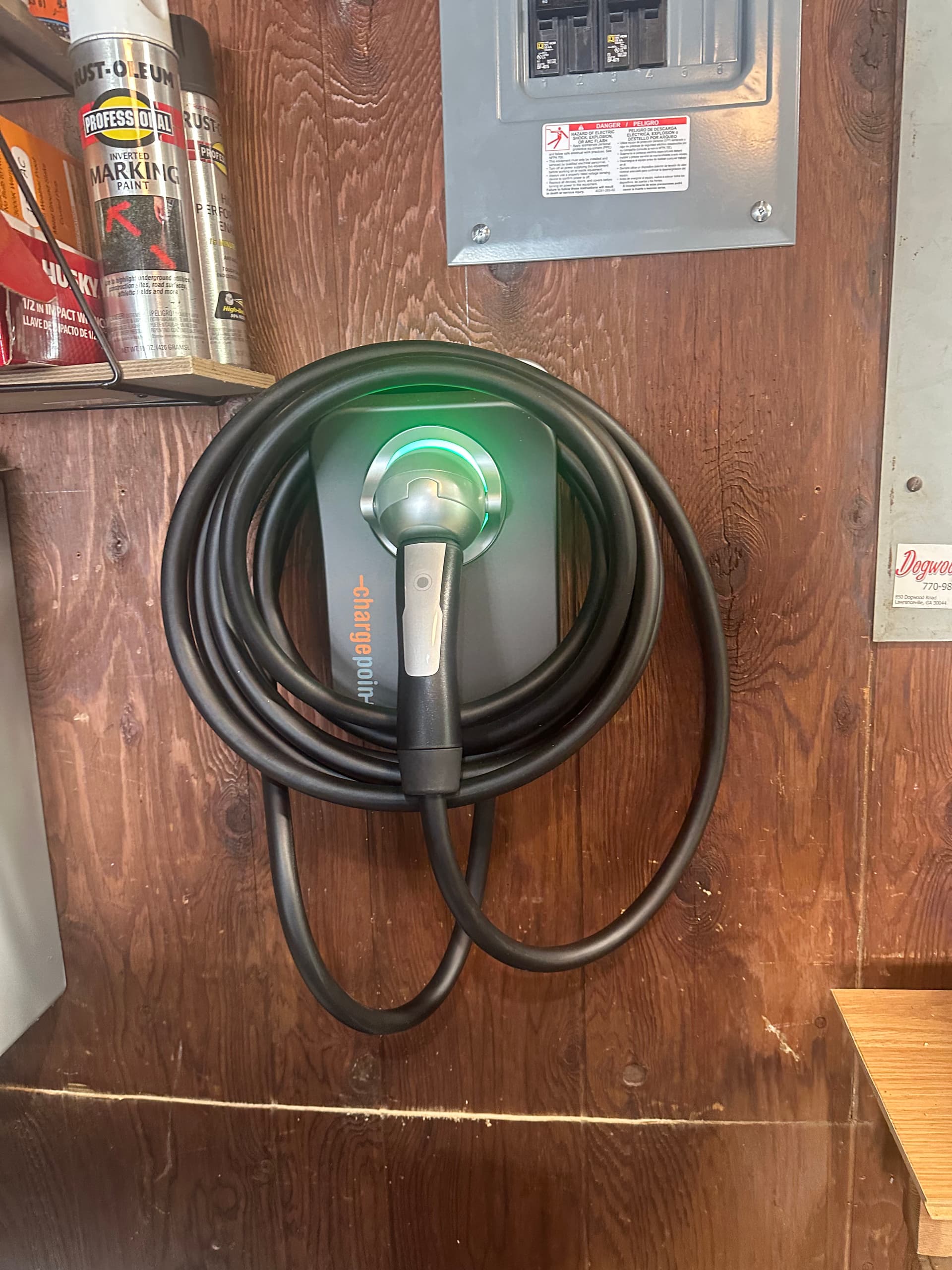 Gallery photos for Home EV Charger Installation Completed in Lawrenceville: Image #1