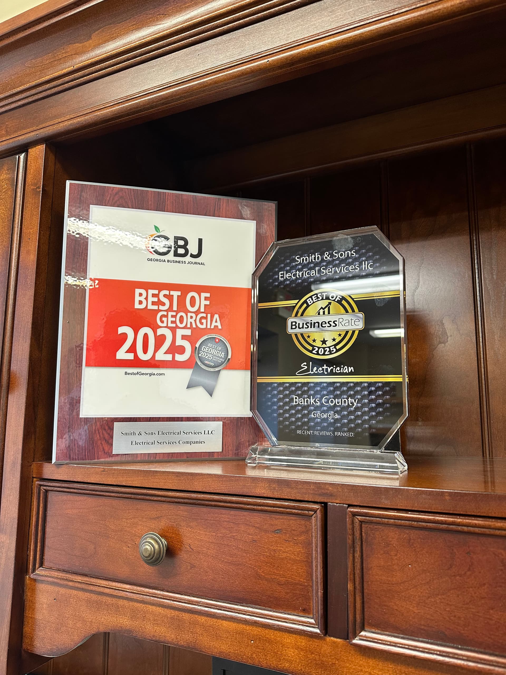 Smith & Sons Named Best Electrician in Banks County image