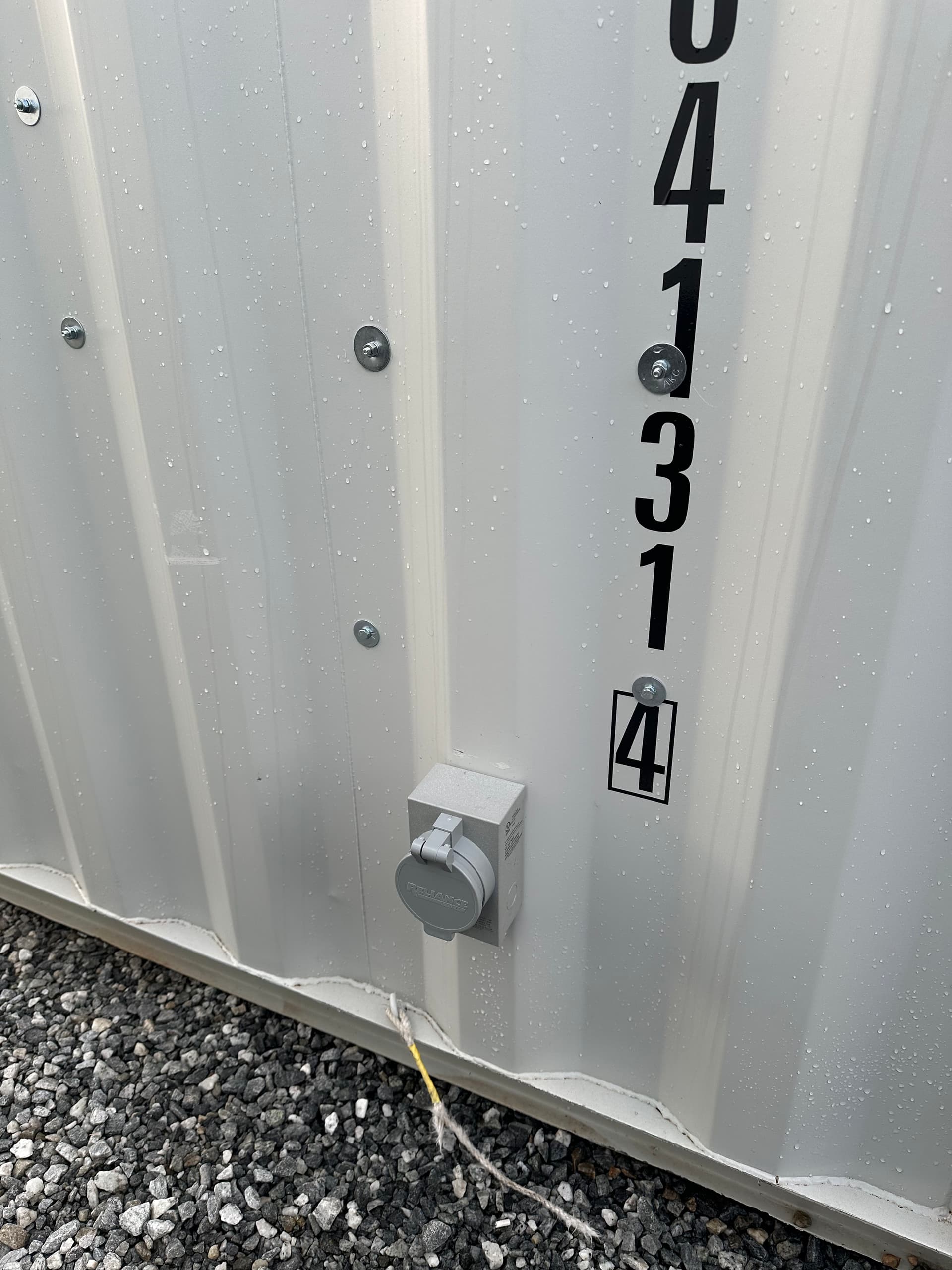 Mobile Guard Shack Wired with Generator Backfeed in Maysville image