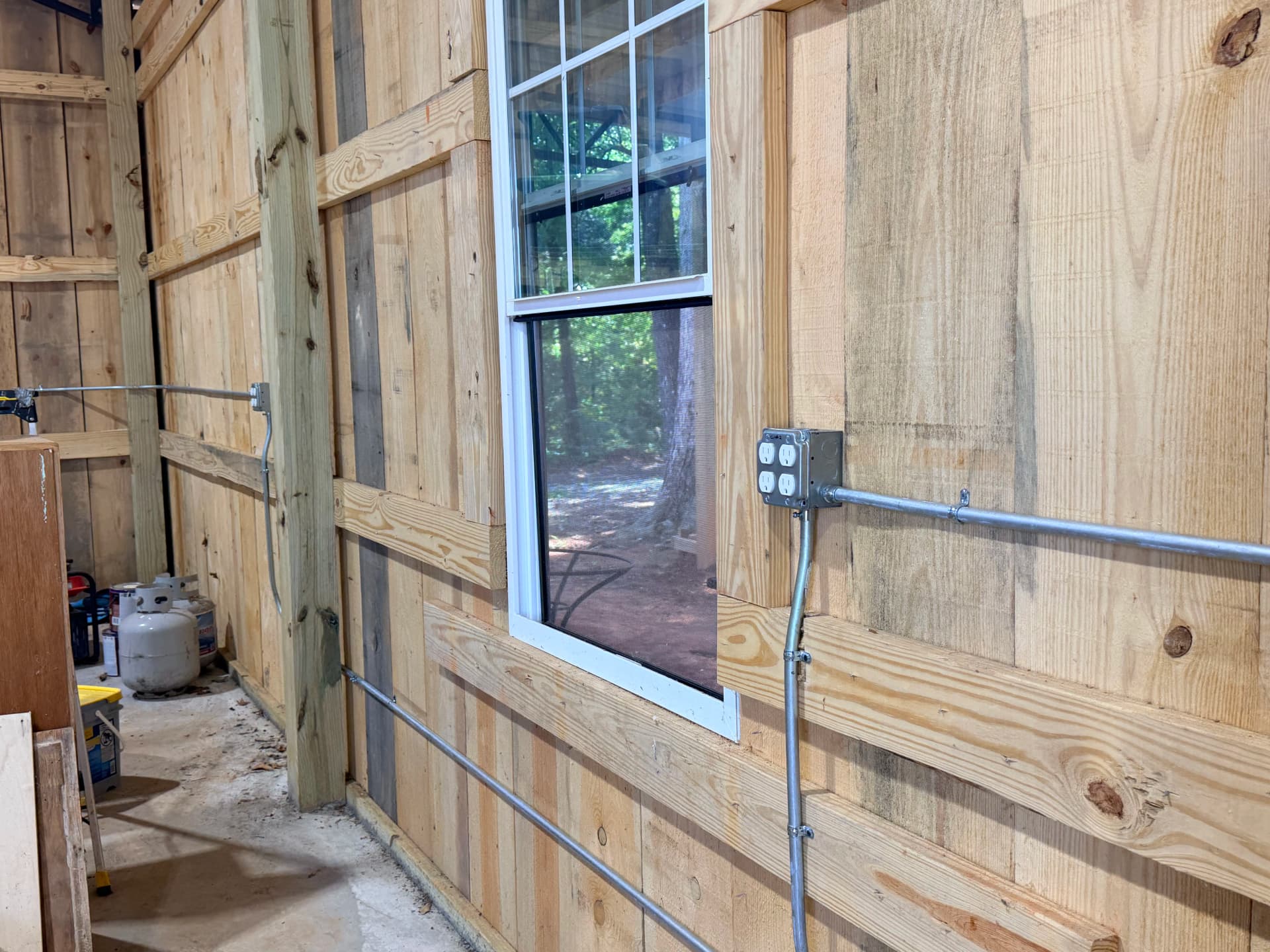 Gallery photos for New Electrical Build-Out Powers Up a Banks County Barn: Image #7