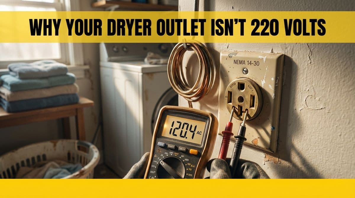 Featured post - Why Your Dryer Outlet Isn’t 220 Volts